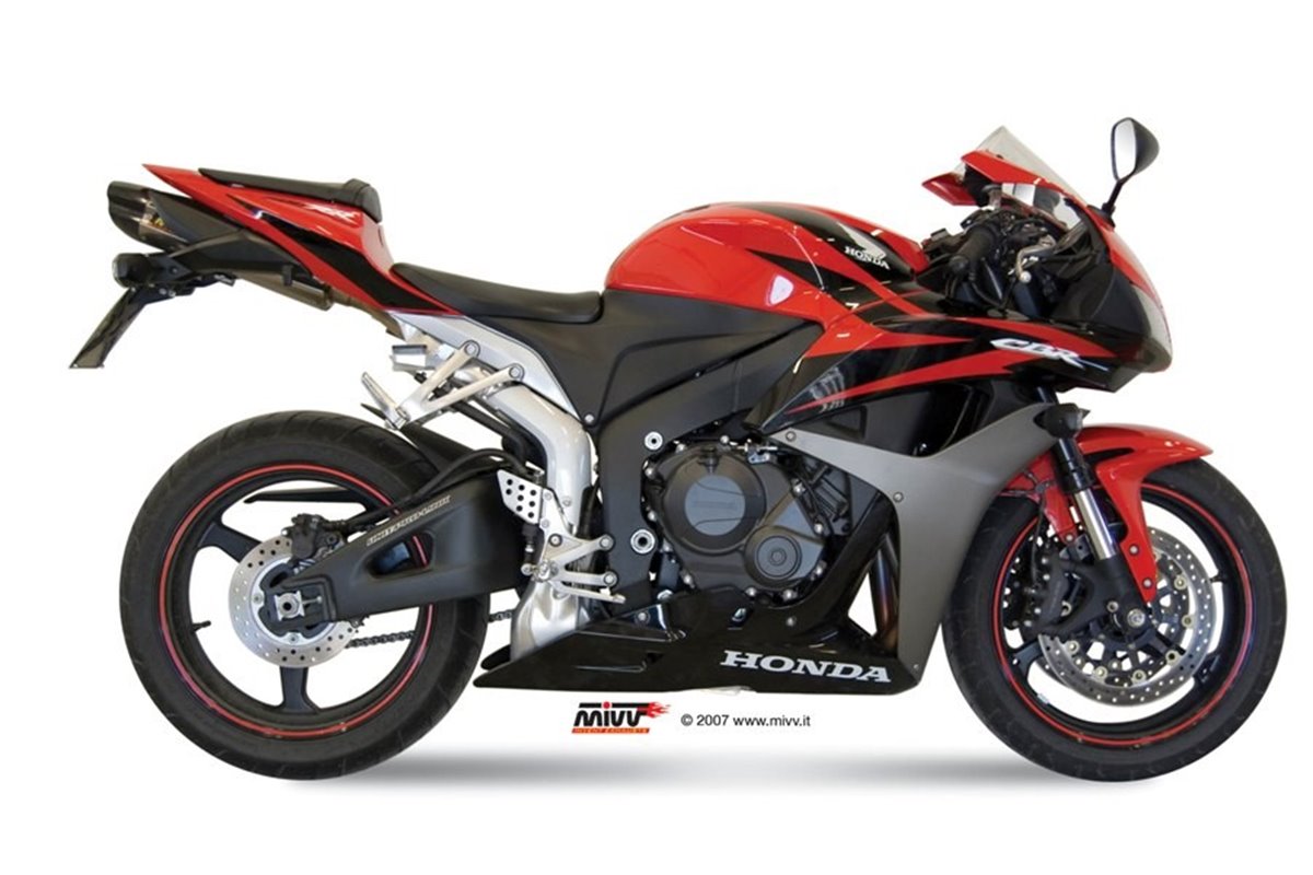 Schalldämpfer Escape Mivv Suono Edelstahl Honda Cbr 600 Rr 2013 - 2016