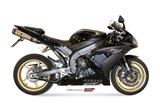 Schalldämpfers Escape Mivv Suono Edelstahl Yamaha Yzf 1000 R1 2004 - 2006