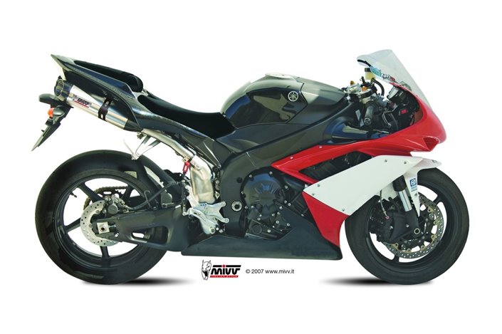 Terminali Scarico Mivv Suono Inox Yamaha Yzf 1000 R1 2007 - 2008