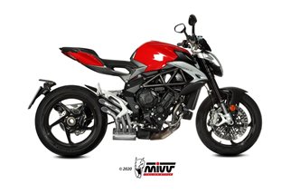 Silencieux Echappement Mivv Speed Edge Inox Mv Agusta Brutale 800 Rr 2017 -2020