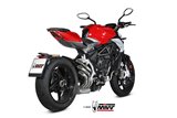 Silencieux Echappement Mivv Speed Edge Inox Mv Agusta Brutale 800 Rr 2017 -2020