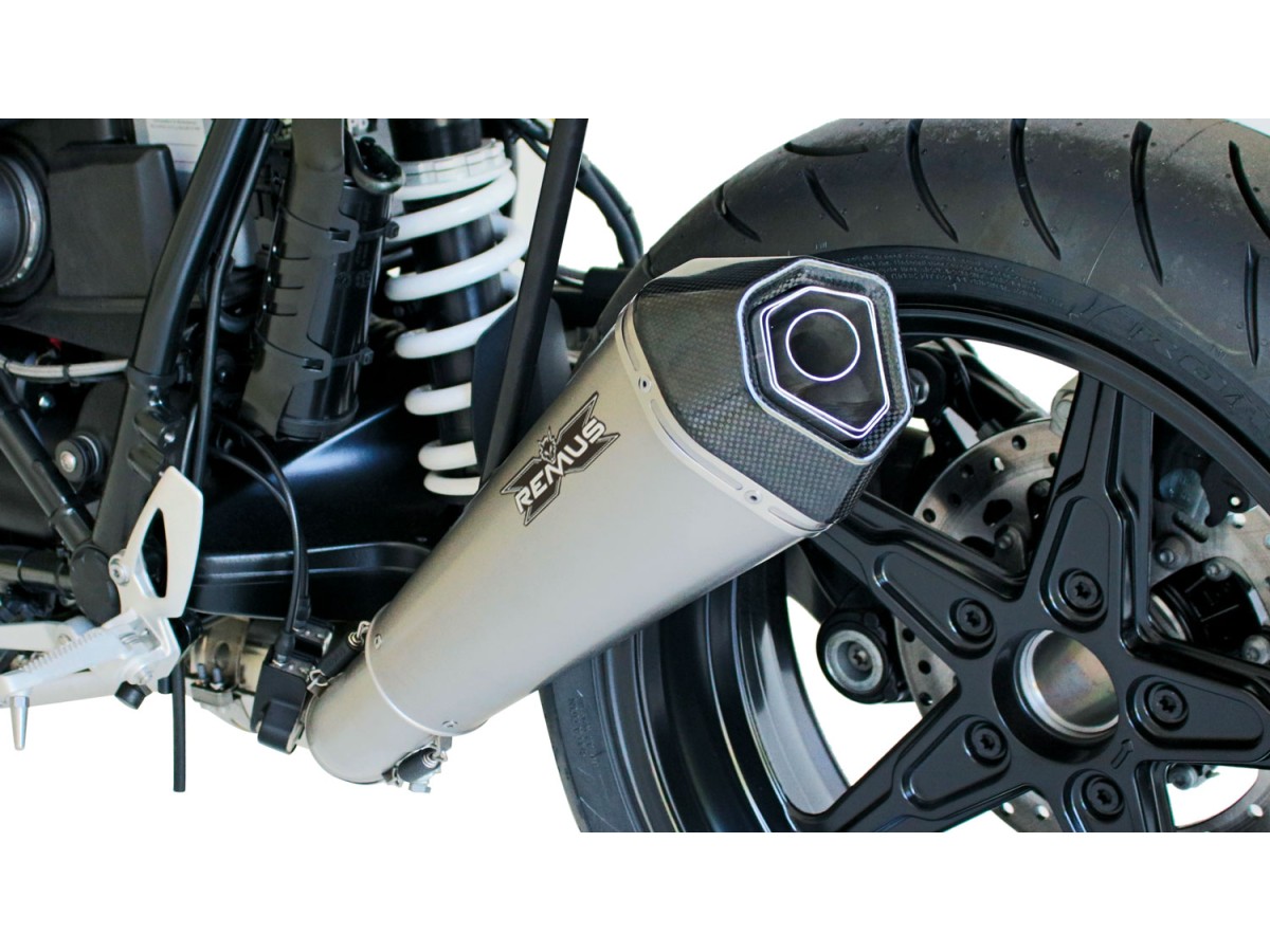 système d'échappement terminal remus 056882 087516L Hypercone titane BMW R nineT 2016