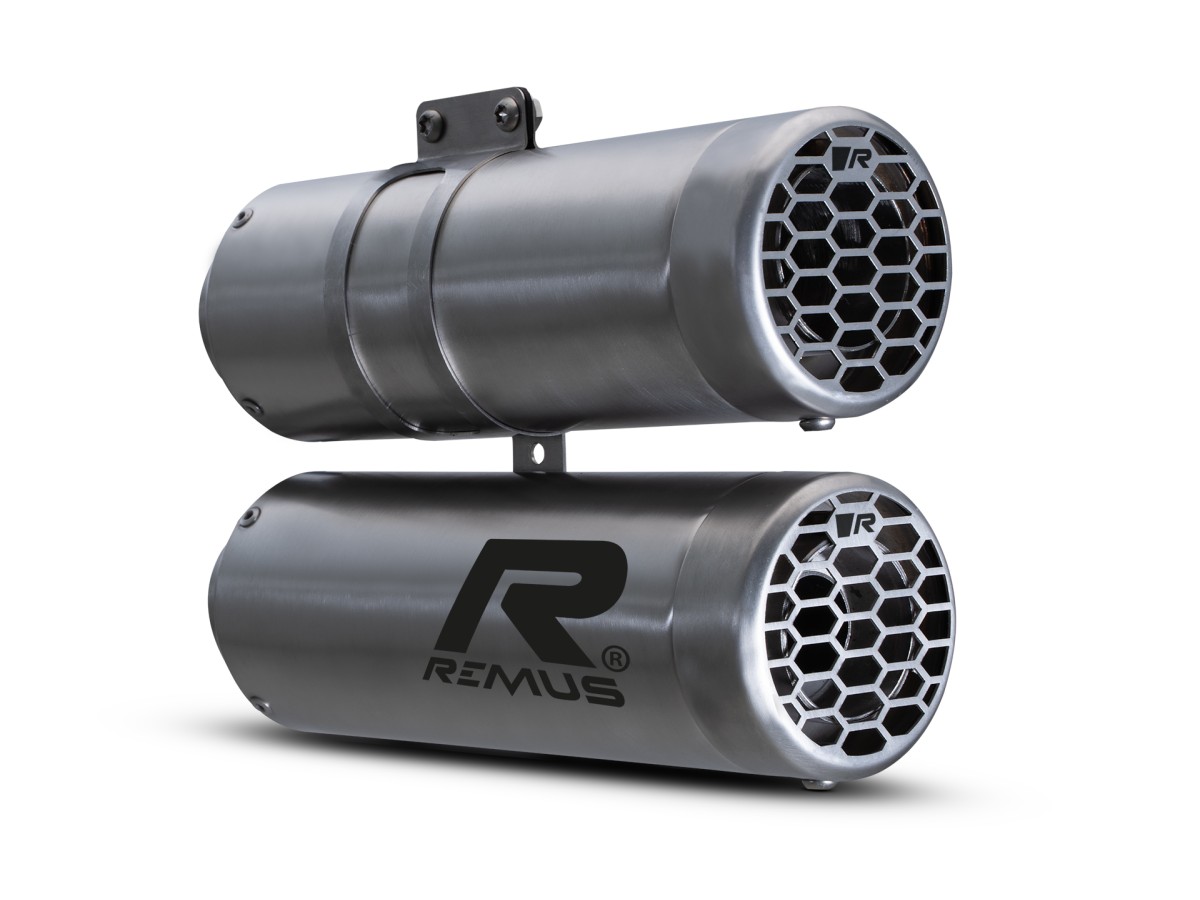 terminal exhaust system 74583 087521 Remus Double Mesh steel BMW R nineT Pure 2021