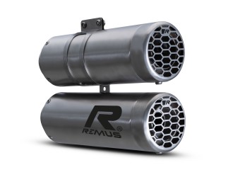 Terminal exhaust system 74582 087521 Remus Double Mesh in...