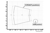 Systèmes De Repose-Pieds Vcr38Gt Noir Gilles Tooling Honda Cbr 1000 Rr Sc57 2004 - 2007