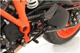 Kit pedane regolabili Vcr38Gt Nero Gilles Tooling Ktm 1290 Super Duke R A2 B2 2014 - 2016