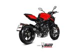 Sistema di scarico Terminale V.004.SC5B Mivv X-M5 INOX NERO MV Augusta Brutale 800 RR 2017-2024