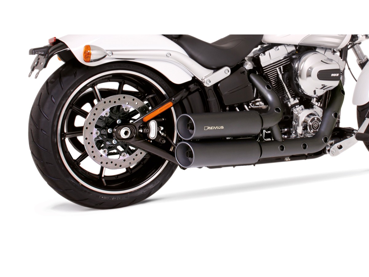 Système d'échappement complet Remus 117752 210117 Custom Harley-Davidson Softail FXSB Breakout 2017