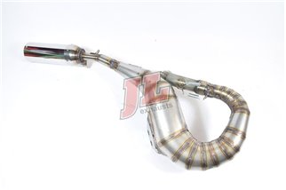 Schalldämpfer Auspuff Jl Exhausts Rz Mk1 Rh Stahl Original Vespa Px125