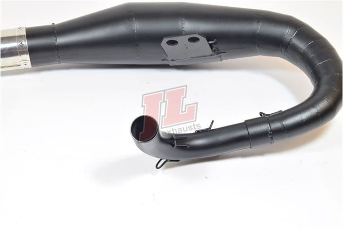 Silencer Jl Exhausts Rz Evo 2000 Lh Original Black Vespa Px125