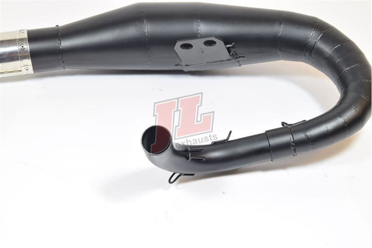 Silencer Jl Exhausts Rz Evo 2000 Lh Original Black Vespa Px125