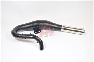 Silencer Jl Exhausts Rz Evo 2000 Lh Original Black Vespa Px125