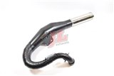 Silencer Jl Exhausts Rz Evo 2000 Lh Original Black Vespa P200