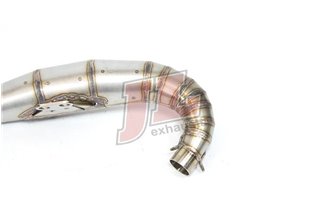 Schalldämpfer Auspuff Jl Exhausts Reserverad Aus Edelstahl Links Vespa P200