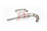 Échappement Silencieux Jl Exhausts Roue De Secours Inox Gauche Vespa Px125