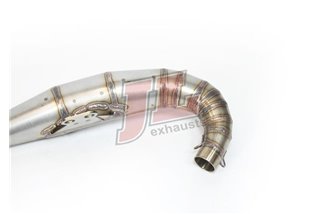 Échappement Silencieux Jl Exhausts Roue De Secours Inox Gauche Vespa Px125