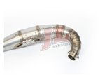 Échappement Silencieux Jl Exhausts Roue De Secours Inox Gauche Vespa Px125