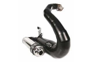 Schalldämpfer Auspuff Jl Exhausts Smallframe Sechs Tage Schwarz Vespa Et3