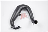 Silencer Jl Exhausts Smallframe Curly Black Vespa Et3