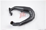 Silencer Jl Exhausts Smallframe Curly Black Vespa Et3