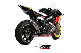 Système Complet 4 En 2 En 1 Echappement Mivv Impianto Completo Inox Bmw S 1000 Rr 2017 - 2018