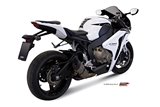 Système Complet 4 En 2 En 1 Echappement Mivv Impianto Completo Inox Honda Cbr 1000 Rr 2008 - 2013