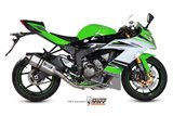 Full System 1 In 1 Exhaust Mivv Impianto Completo Stainless Steel Kawasaki Zx-6 R 636 2013 - 2016