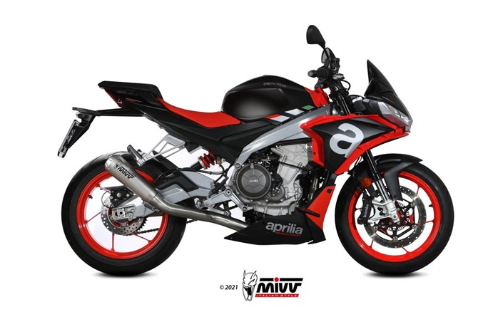 Système Complet 4 En 2 En 1 Echappement Mivv Impianto Completo Titanium Aprilia Tuono 660 2021 - 2022