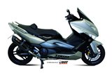 Scarico Completo 1X1 Mivv Suono Black Inox Nero Yamaha T-Max 500 2008 - 2011