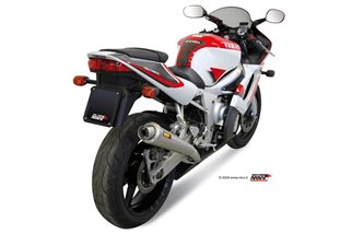 Schalldämpfer Escape Mivv X-Cone Edelstahl Yamaha Yzf 600 R6 1999 - 2002