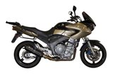 Schalldämpfers Escape Mivv Suono Schwarz Schwarz Edelstahl Yamaha TDM 900 2002 - 2014