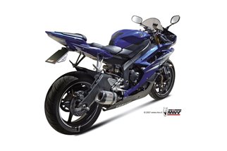 Schalldämpfer Escape Mivv Suono Edelstahl Yamaha Yzf 600 R6 2006 - 2016