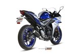 Scarico Completo 1X1 Mivv Impianto Completo Carbonio Yamaha Yzf R25 2015 - 2022