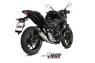 Full System 1 In 1 Exhaust Mivv Impianto Completo Stainless Steel Yamaha Mt-03 2016 - 2022