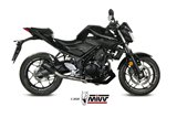 Système Complet 1 En 1 Echappement Mivv Impianto Completo Inox Noir Yamaha MT-03 2016 - 2022