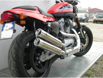 Exhaust Pair Silencers VPerformance Chrome AHAR0160001...