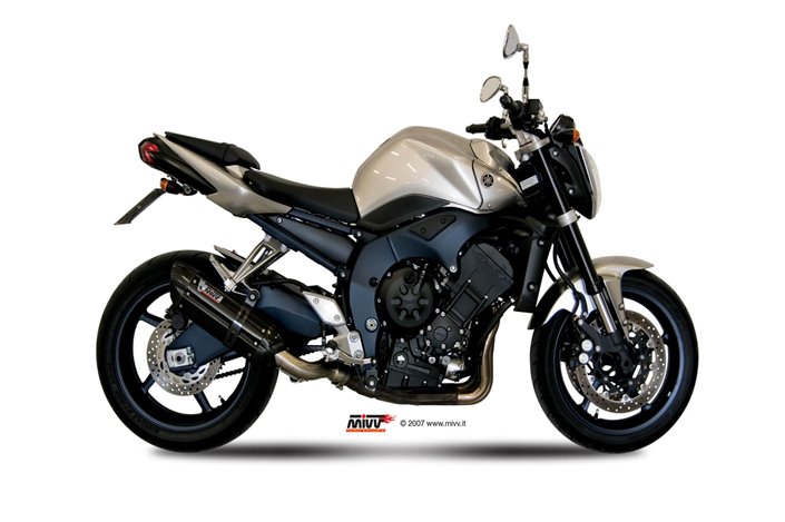 Schalldämpfer Escape Mivv Suono Schwarz Schwarz Edelstahl Yamaha Fz1 Fz1 Fazer 2006 - 2016