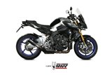 Silencer Exhaust Mivv Mk3 Black Black Stainless Steel Yamaha Mt-10 2016 - 2022