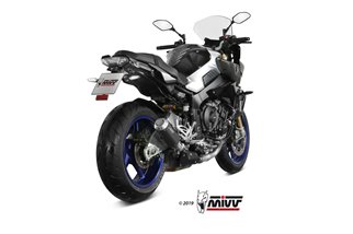 Silencer Exhaust Mivv Mk3 Black Black Stainless Steel Yamaha Mt-10 2016 - 2022