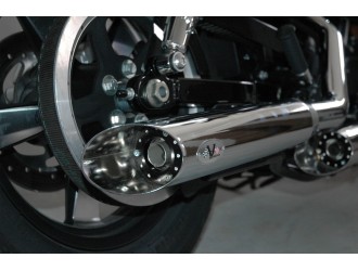 Exhaust Pair VPerformance Chrome Silencers AHAR0220002...