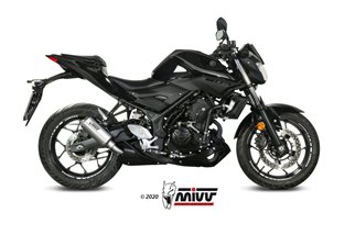 Schalldämpfer Escape Mivv Mk3 Edelstahl Yamaha Mt-03 2016 - 2022