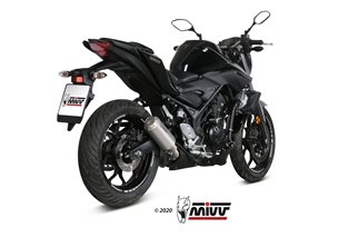 Schalldämpfer Escape Mivv Mk3 Edelstahl Yamaha Mt-03 2016 - 2022