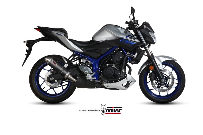 Schalldämpfer Escape Mivv Gp Carbon Yamaha Mt-03 2016 - 2022