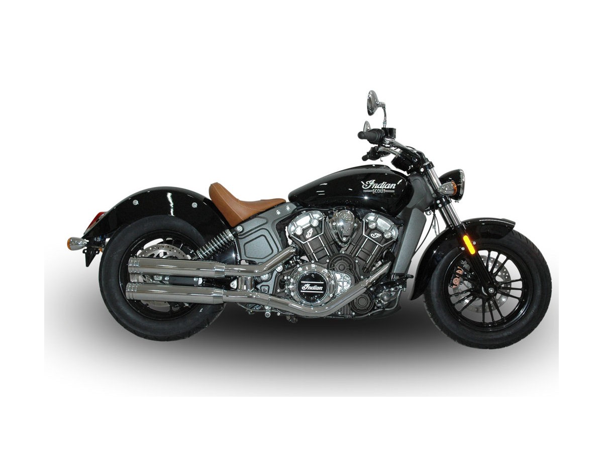 Auspuffpaar VPerformance Chrome Schalldämpfer AIND0080001 Indian Scout 2015-2020