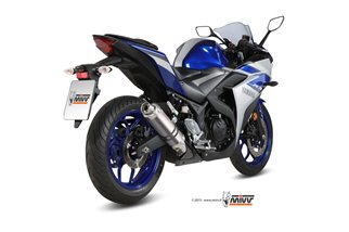 Terminale Scarico Mivv Gp Titanio Yamaha Yzf R3 2015 - 2022