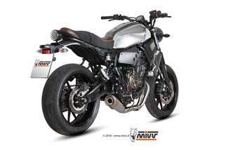 Komplette Auspuffanlage 1 In 1 Escape Mivv Ghibli Edelstahl Yamaha Xsr 700 2016 - 2022