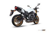 Schalldämpfer Escape Mivv Double Gun Titanium Yamaha Fz8 Fazer 8 2010 - 2016