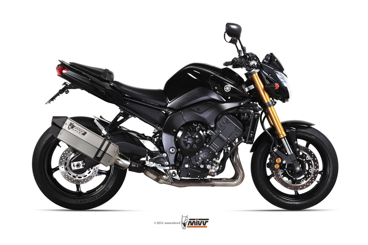 Schalldämpfer Escape Mivv Speed Edge Edelstahl Yamaha Fz8 Fazer 8 2010 - 2016