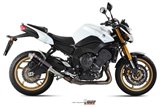 Schalldämpfer Escape Mivv Gp Schwarz Schwarz Edelstahl Yamaha Fz8 Fazer 8 2010 - 2016