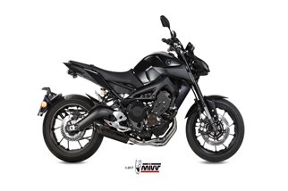 Scarico Completo 1X1 Mivv Suono Black Inox Nero Yamaha Mt-09 Sp Fz-09 2013 - 2020